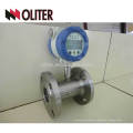 dn100 ou personnalisé carburant huile air eau numérique turbine type débitmètre à turbine